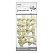 Opakowanie Kokardki jutowe samoprzylepne beżowe 33x25mm 10szt