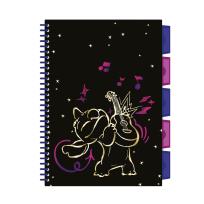 Opakowanie Kołobrulion B5 Disney Gold Stitch project book 100 kartek wzór 3