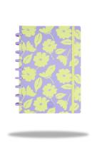 Opakowanie Kołobrulion B5 Flores Lila z gumką 100 kartek