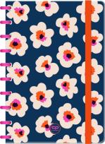 Opakowanie Kołobrulion B5 Flores Nina z gumką 100 kartek