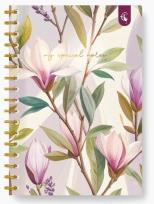 Opakowanie Kołonotatnik ozdobny B5/160K kratka Magnolia