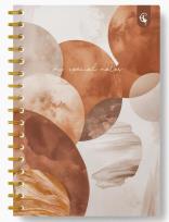 Opakowanie Kołonotatnik ozdobny B5/160K kratka Planety