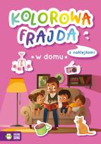 Okładka książki Kolorowa frajda. W domu