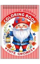 Opakowanie Kolorowanka 105x148 z naklejkami Gnomy