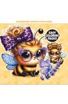 Opakowanie Kolorowanka 120x120 Pszczółki