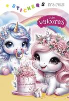 Opakowanie Kolorowanka 135x190 z naklejkami Urocze jednorożce