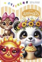 Opakowanie Kolorowanka 135x190 z naklejkami Urocze zwierzaki