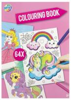 Opakowanie Kolorowanka 64 strony, różowa