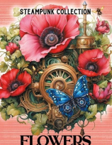 Opakowanie Kolorowanka A4 pionowa 8 obrazków Kwiaty róż