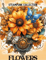 Opakowanie Kolorowanka A4 pionowa 8 obrazków Kwiaty żółte