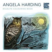 Okładka książki Kolorowanka Angela Harding Wildlife Colouring Book