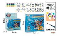 Opakowanie Kolorowanka Emoji Game farbki+pędzelek