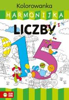 Okładka książki Kolorowanka harmonijka. Liczby