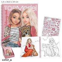 Opakowanie Kolorowanka Leo Heart Top Model z naklejkami 13737A