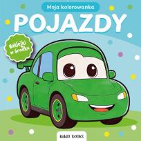 Okładka książki Kolorowanka moja pojazdy