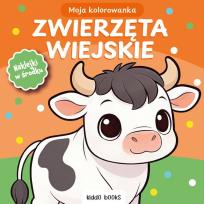 Okładka książki Kolorowanka moja zwierzęta wiejskie