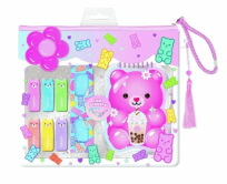 Opakowanie Kolorowanka + okulary 3D Miś