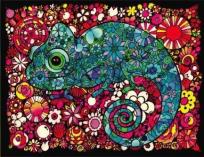 Opakowanie Kolorowanka welwetowa Kameleon 47x35cm