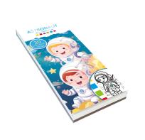 Opakowanie Kolorowanka wodna Astronauci