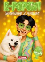Okładka książki Kolorowanka z naklejkami K-popowi Bohaterowie z pupilami
