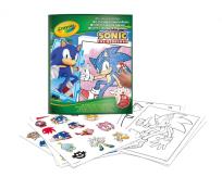 Opakowanie Kolorowanka z naklejkami Sonic CRAYOLA