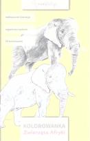 Okładka książki Kolorowanka. Zwierzęta Afryki