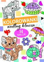 Okładka książki Kolorowanki według klucza