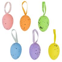 Opakowanie Kolorowe pisanki nakrapiane 6szt