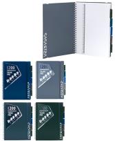 Opakowanie Kołozeszyt A4 PP Unisex line 200k.kratka 1szt.mix
