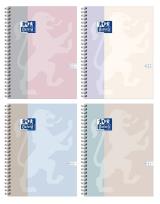 Opakowanie Kołozeszyt A5/80K kratka B-light (5szt) OXFORD