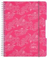 Opakowanie Kołozeszyt A5/80K kratka Colors różowy (4szt)