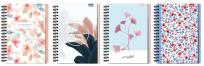 Opakowanie Kołozeszyt B5 96k.kratka Flower 1szt.mix