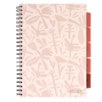 Opakowanie Kołozeszyt Pads A4/100K kratka Floral beżowy