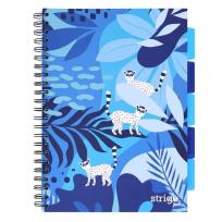 Opakowanie Kołozeszyt Pads A4/100K kratka Jungla niebieski