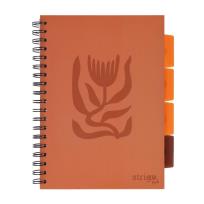 Opakowanie Kołozeszyt Pads B5/100K kratka Floral ceglany