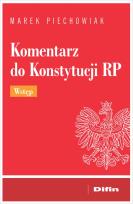 Okładka książki Komentarz do Konstytucji RP. Wstęp