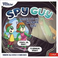 Okładka książki Komiks Spy Guy Trefliki i Spy Guy na tropie lęku