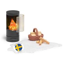 Opakowanie Kominek do domku dla lalek