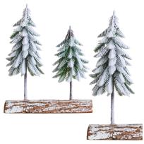 Opakowanie Kompozycja świąteczna z choinkami 34x28cm