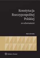 Okładka książki Konstytucja Rzeczypospolitej Polskiej ze schematami