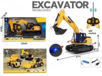 Opakowanie Koparka R/C 1:24 światło dźwięk ładowanie USB wind