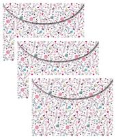 Opakowanie Koperta A4 na zatrzask Łąka 3 sztuki