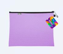 Opakowanie Koperta A4 z suwakiem metalalowym fioletowa