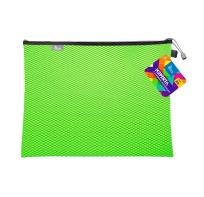 Opakowanie Koperta A4 z suwakiem metalalowym zielona