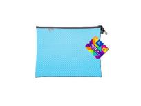 Opakowanie Koperta A5 z suwakiem metalalowym niebieska