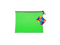 Opakowanie Koperta A5 z suwakiem metalalowym zielona