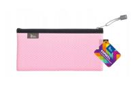 Opakowanie Koperta DL z suwakiem metalowym różowa