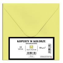 Opakowanie Koperty KW blady żółty 10szt
