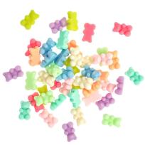 Opakowanie Koraliki akrylowe macaron bears 45szt