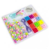 Opakowanie Koraliki kolorowe z akcesoriami 530el
